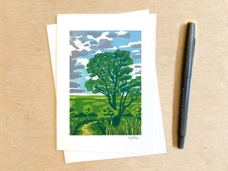 Here and Now Greeting Card: With Clear EcoSleeve