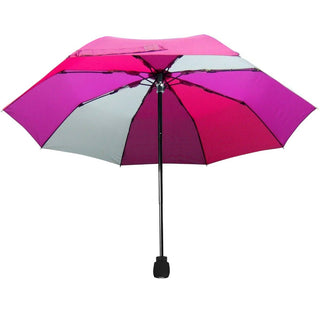 EuroSCHIRM Light Trek Compact Trekking Umbrella: Reflective Black