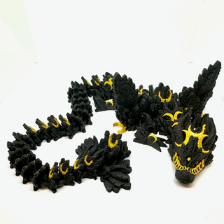 Medium 3D Printed Dragons with Wings – Assorted Colors