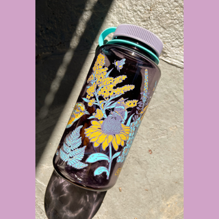 32oz Prairie Warbler, Wide Mouth Nalgene Water Bottle