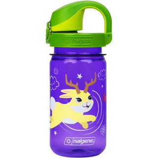 Nalgene 12oz Kids OTF On-The-Fly Sustain Bottle-50% Recycled: Green Monkey