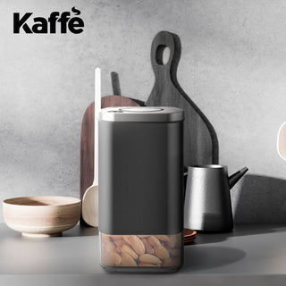 Kaffe Coffee Canister Storage Container Stainless Steel: 16oz