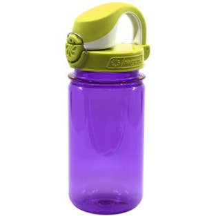 Nalgene 12oz Kids OTF On-The-Fly Sustain Bottle-50% Recycled: Green Monkey