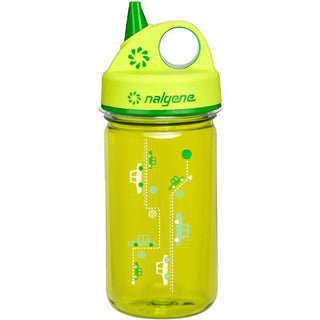 Nalgene 12oz Kids Grip-N-Gulp Sustain Bottle - 50% Recycled: Blue (w/ Cover)