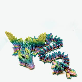 Medium 3D Printed Dragons with Wings – Assorted Colors