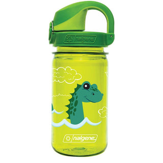 Nalgene 12oz Kids OTF On-The-Fly Sustain Bottle-50% Recycled: Green Nessie