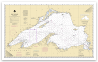 Lake Superior Map Sticker – AdventureUs