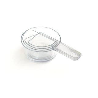 Perfect for Camp Kitchens; Stackable, Packable, Practical and a Fun way to Learn Fractions. Visual Clear Measuring Cups.