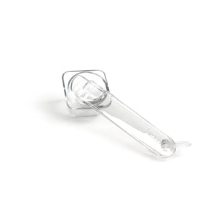 Clear measuring spoons Perfect for Camp Kitchens; Stackable, Packable, Practical and a Fun way to Learn Fractions. 