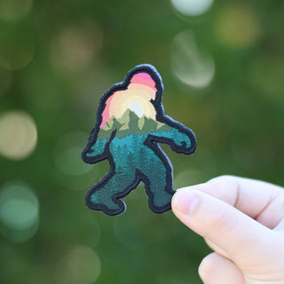 Bigfoot Adventure  - Iron On Embroidered Patch