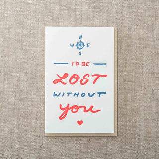 Lost Without You Card