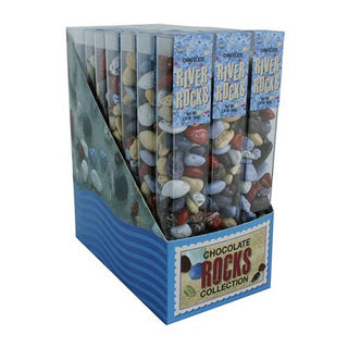 A yummy treat for your favorite rock hound.  These tasty chocolates are coated in earth tones to look just like those rocks you love to collect.  These fun packages make a great gifts or surprise on your next family hike or outdoor adventure.     Pairs great with our Adventure Mesh Collecting Agate Bags!