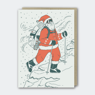 Hiker Santa