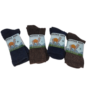 Backpacka Alpaca Socks are perfect for your adventure- Cozy, USA Made, Natural, Made to Last!