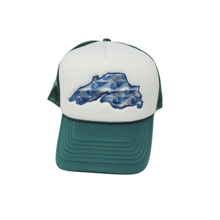 Lake Superior Waves Trucker Hat