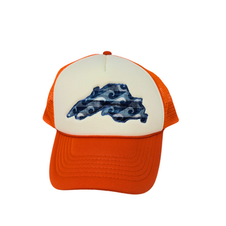 Lake Superior Waves Trucker Hat