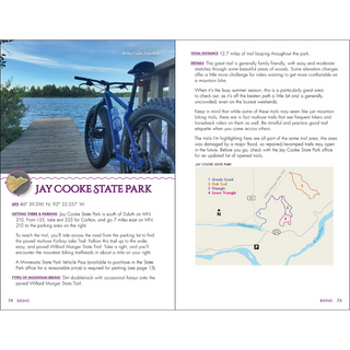 This outdoor themed book makes the perfect gift or vacation companion.  Hiking, biking, paddling and climbing from Duluth to Grand Portage, MN Maps, driving directions and detailed descriptions Beautiful color photos 5.5" x 8.5"