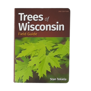 Tree identification can be simple with this handy field guide to Wisconsin trees. It's&nbsp;packed with lots of information, including: 101 species found in Wisconsin Thumb tabs help you identify trees by leaf shape Professional photos Naturalist facts & tidbits